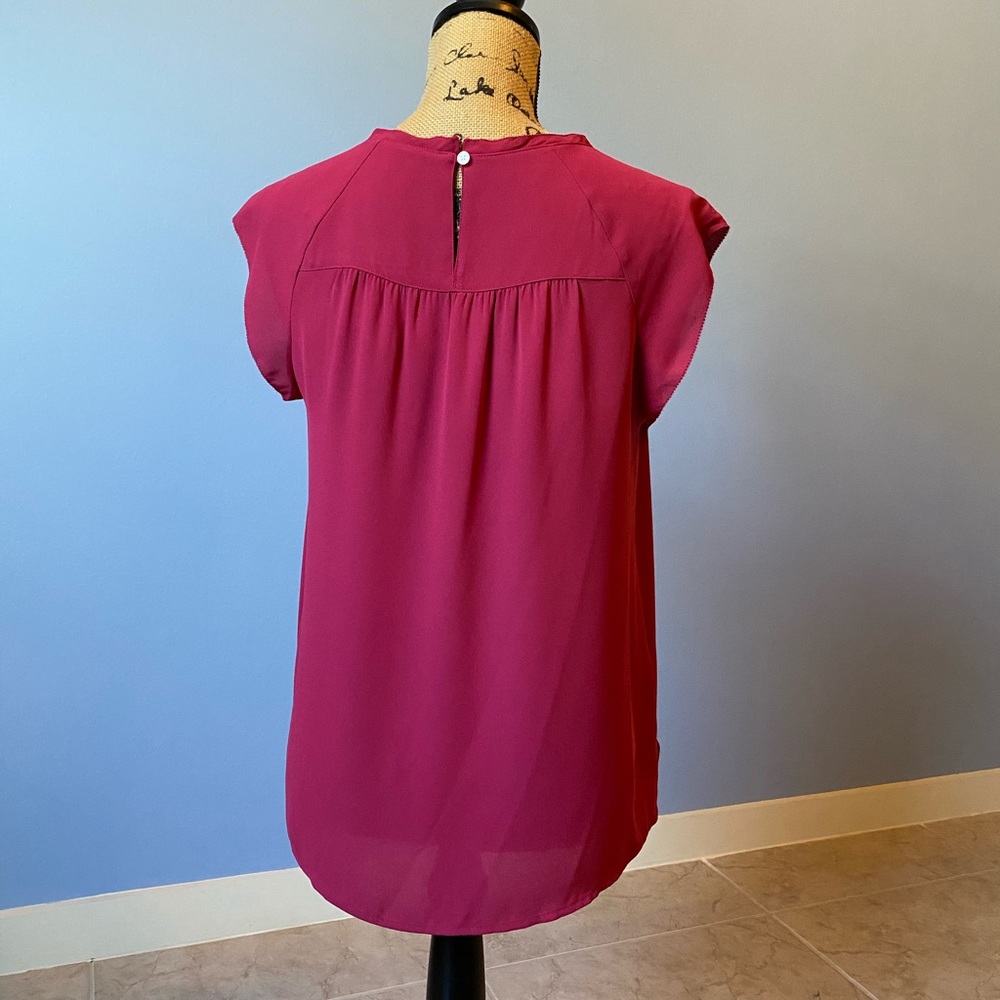 LOFT Fuchsia/Pink Top - Picture 3 of 4